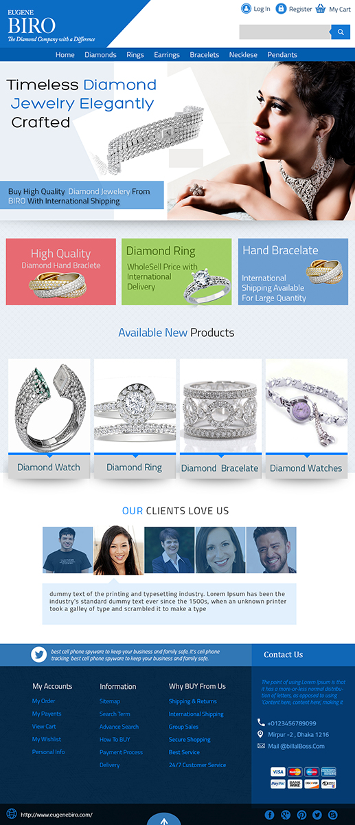 Web Design by Mockup Monster for this project | Design #5107641