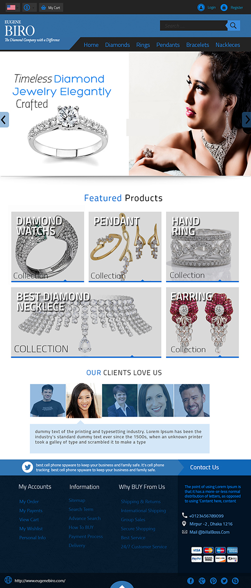 Diseño Web por Mockup Monster para este proyecto | Diseño #5107654
