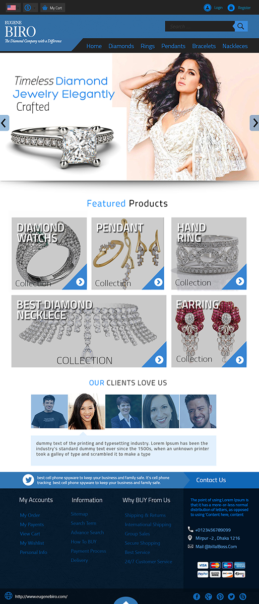 Web Design by Mockup Monster for this project | Design #5107684