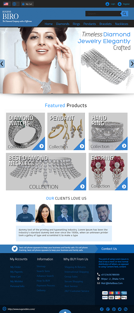 Web Design by Mockup Monster for this project | Design #5107704