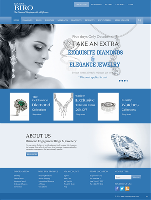 Web Design by pb for this project | Design #5087625