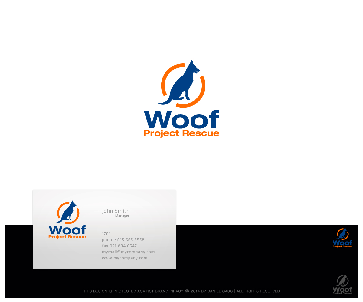 Logo Design by Daniel Caso Design for The Woof Project | Design #5047446
