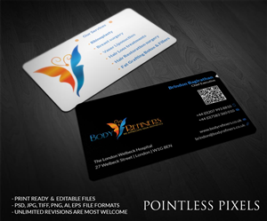 Body Refiners Business Card | Business Card Design by Pointless Pixels India