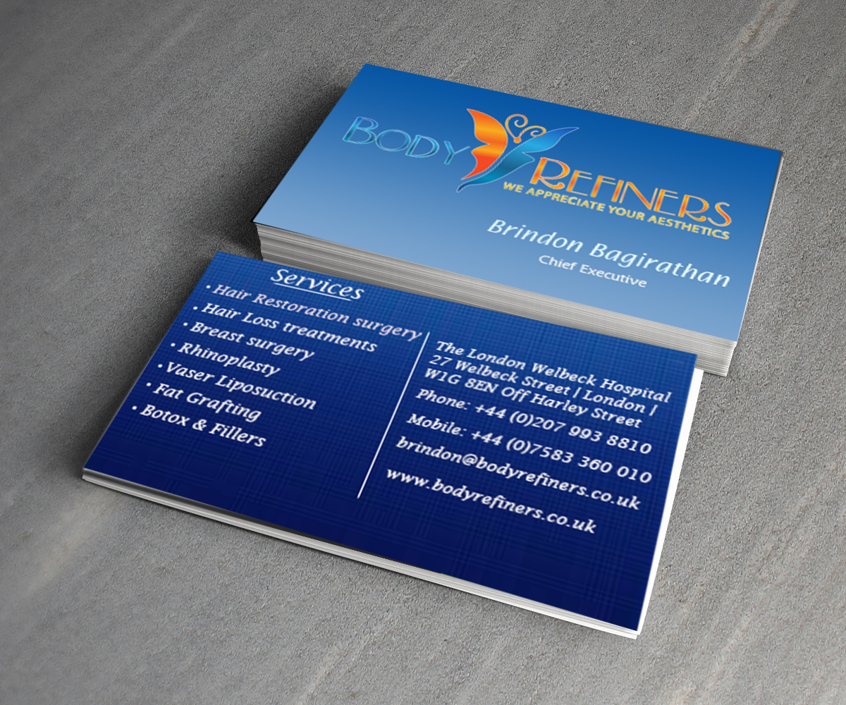 Business Card Design by EWS Webs for this project | Design #5048654