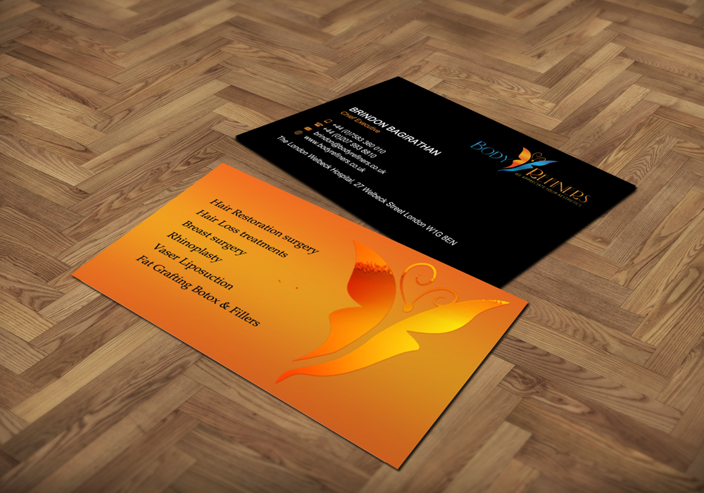 Business Card Design by Sarah Mathews for this project | Design #5045647