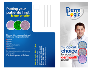Brochure Design by Latest Design Ideas for DermLogic, PLLC, PA | Design: #1472882