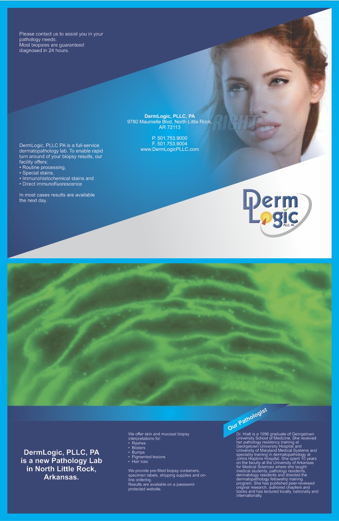 Design de Brochure par barinix pour DermLogic, PLLC, PA | Design #1421598