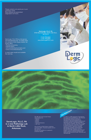 Brochure Design by barinix for DermLogic, PLLC, PA | Design: #1426722