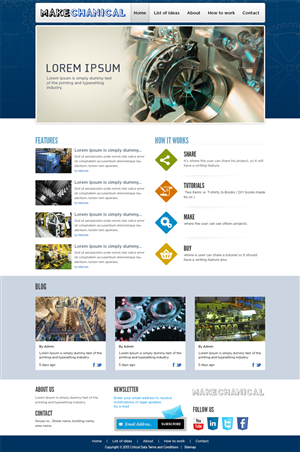Wordpress Design by Mayank Patel