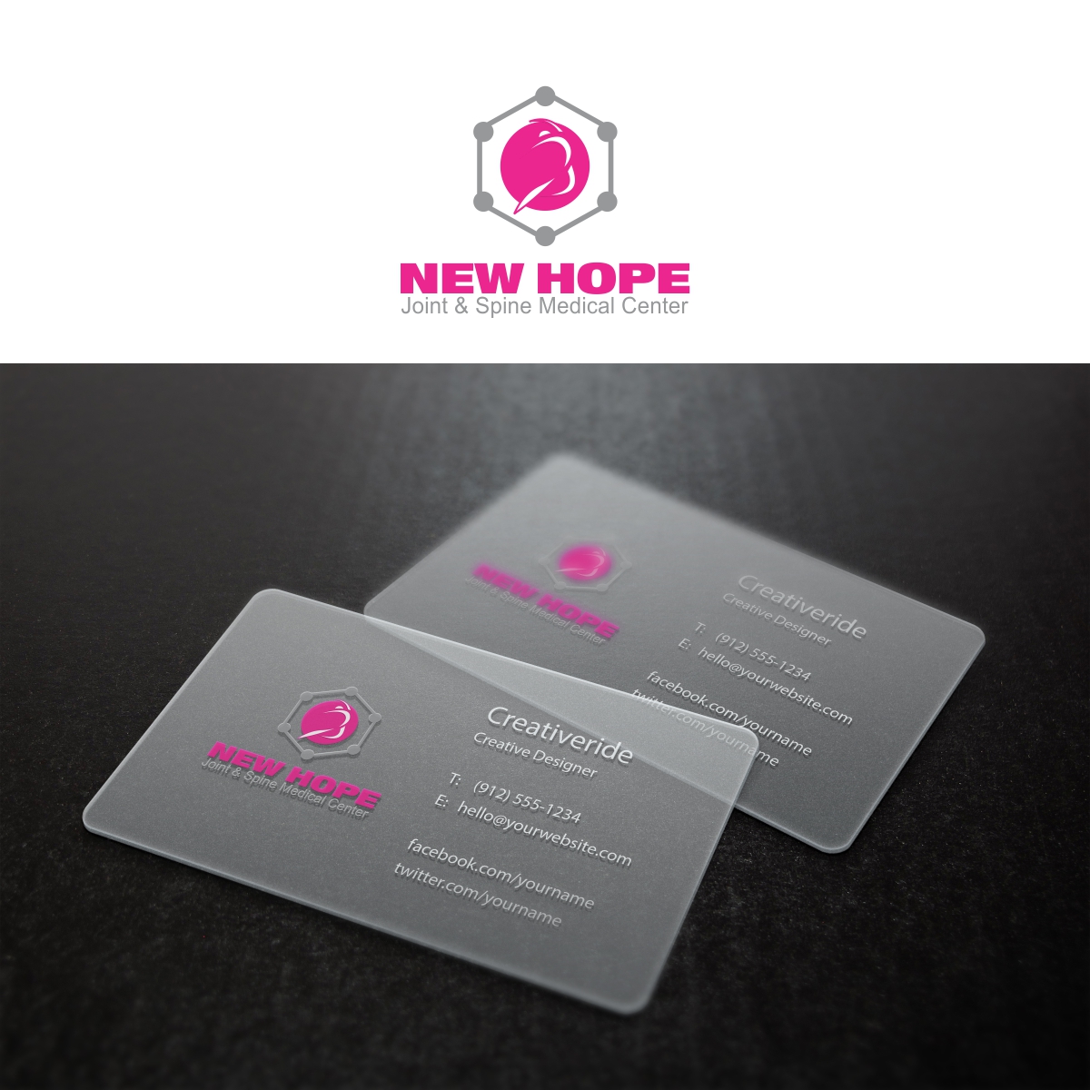 Logo Design by creativeride for Newhope Joint & Spine | Design #5057390