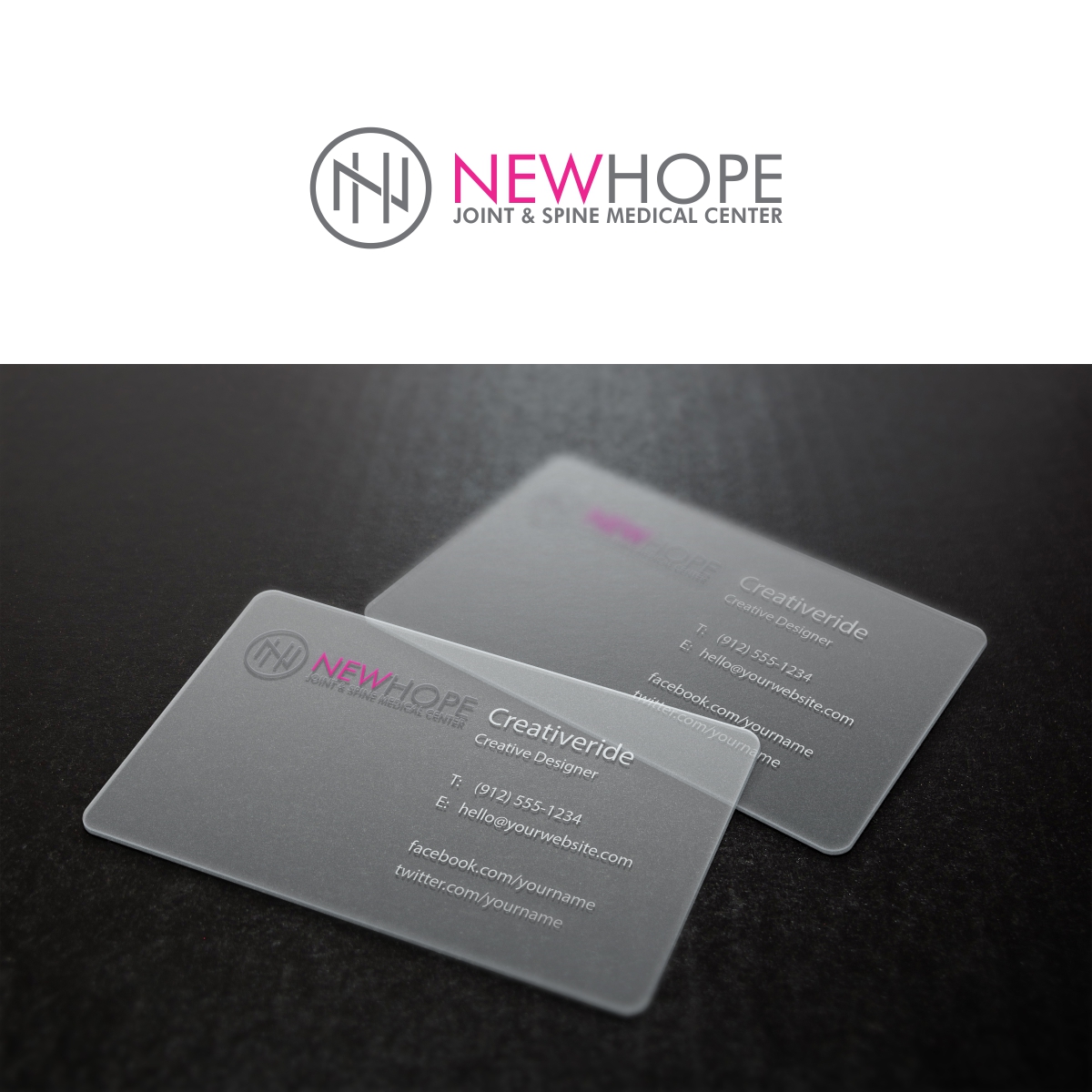 Logo-Design von creativeride für Newhope Joint & Spine | Design #5057475