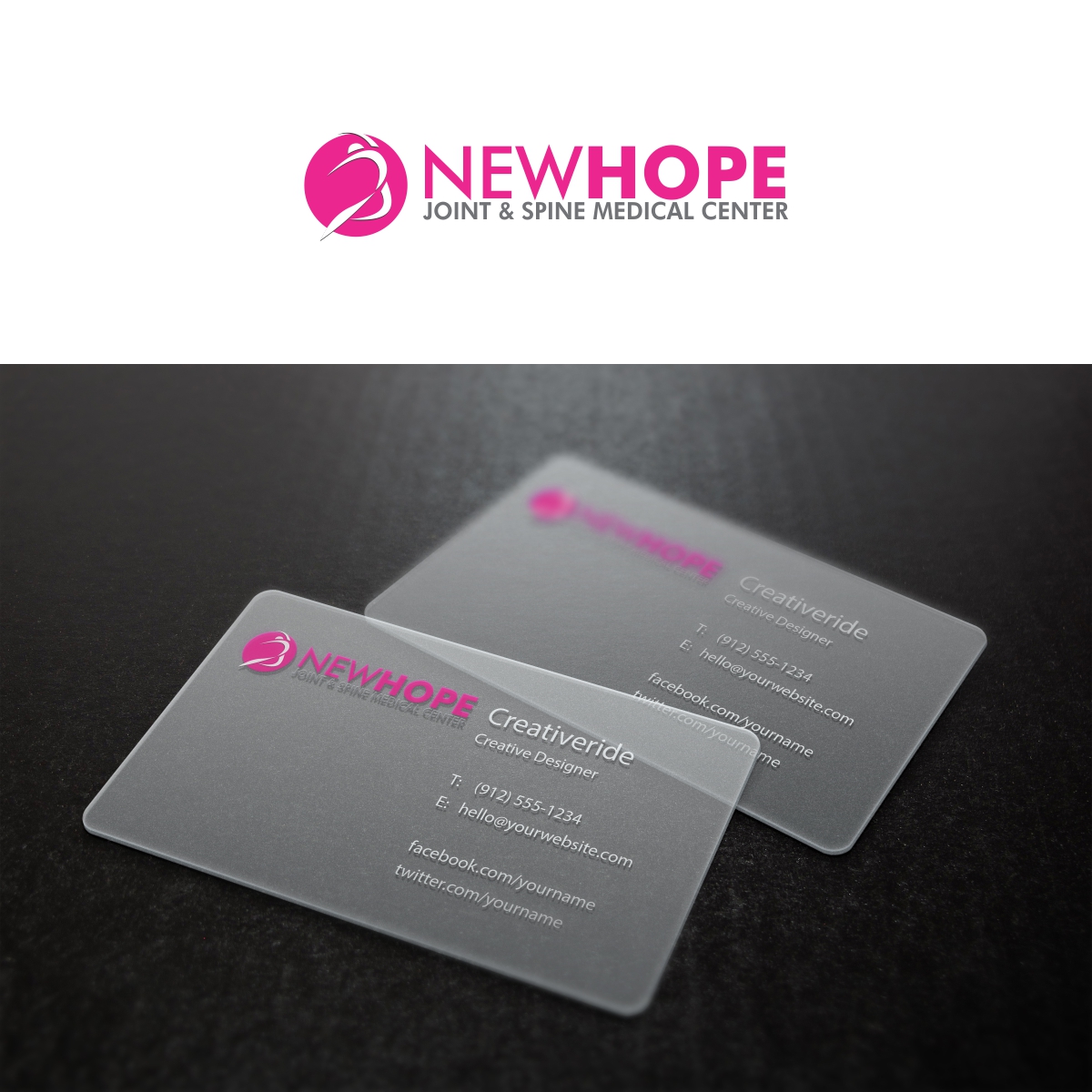 Logo Design by creativeride for Newhope Joint & Spine | Design #5057500