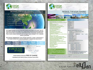 Diseño de Flyer por elYJan para Centre for Export Controls Excellence | Diseño: #5054207