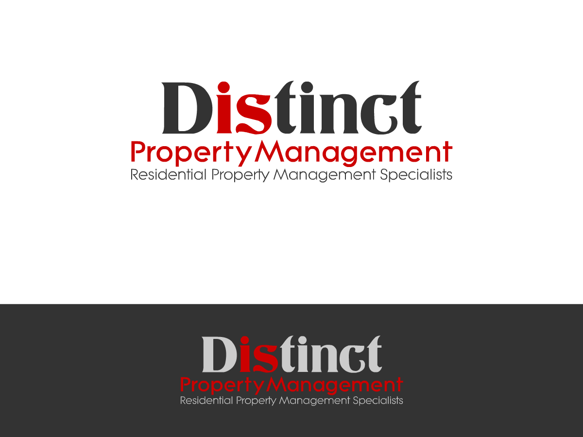 Logo-Design von REDcrackers.com für Distinct Property Management Pty Limited | Design #255369