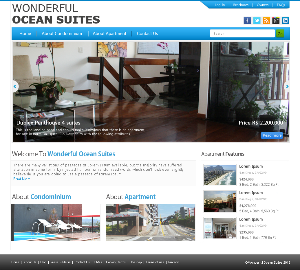 Web Design by OM for Barra | Design #1446894