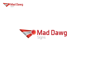Logo Design by Tiny for Mad Dawg Signs | Design: #5059777