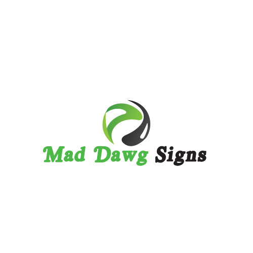 Logo-Design von Himanshi10 für Mad Dawg Signs | Design #5048876