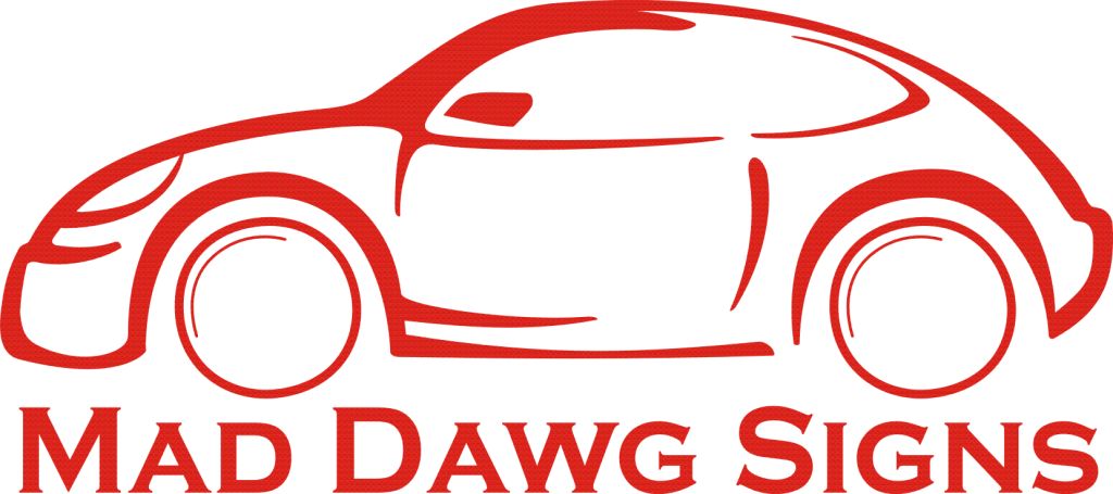 Logo-Design von Fatur AF für Mad Dawg Signs | Design #5047760