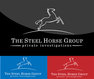 Logo Design by @gus for The Steel Horse Group | Design: #5106898