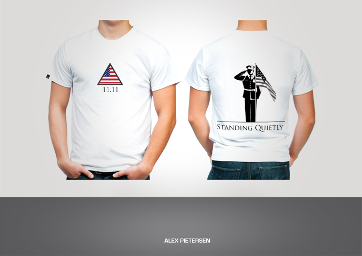 Logo Design by Alex Petersen for Standing Quietly | Design #5082301