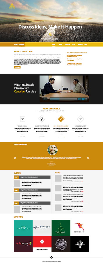 Wordpress Design by sameerbashyal for Centarion Group | Design #5147161