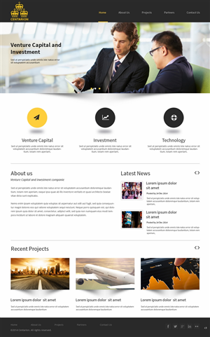 Design Wordpress par pb pour Centarion Group | Design : #5147028