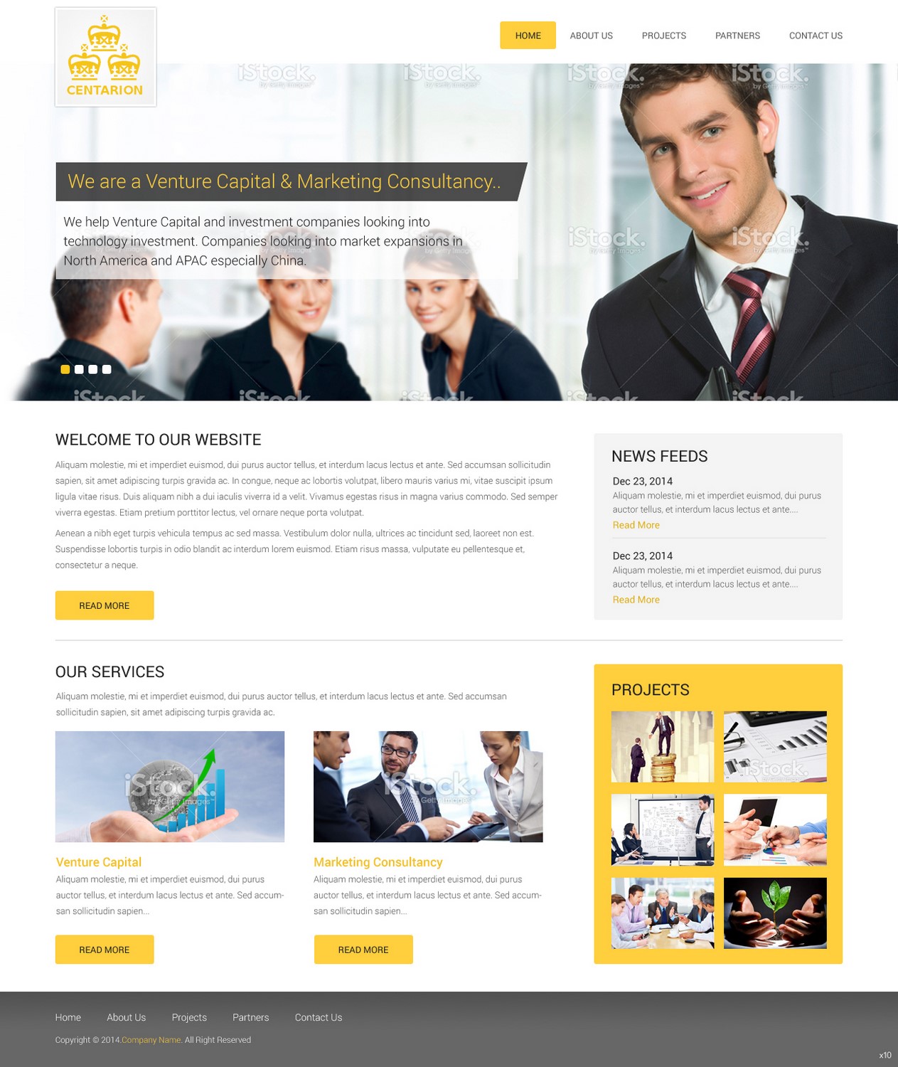 Design Wordpress par pb pour Centarion Group | Design #5151105