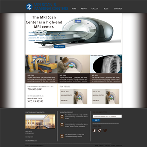 Web Design by MMAA for MRI Scan Center | Design: #1735629