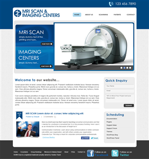 Web Design by webxvision for MRI Scan Center | Design #1704534