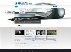 Web Design by Asad Ali for MRI Scan Center | Design: #1734775