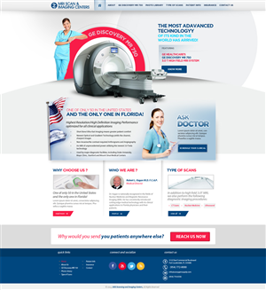 Web Design by dp for MRI Scan Center | Design #1706691