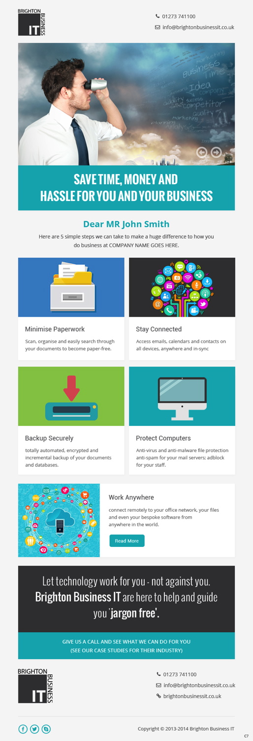 Newsletter Design by pb for this project | Design #5087510
