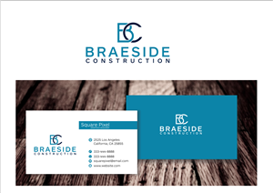 Logo Design by squarepixel for Braeside Construction | Design: #5061692