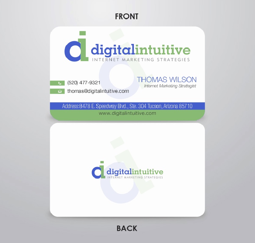 Card Design by Tahneit Khan for Digital Intuitive LLC | Design #5054898