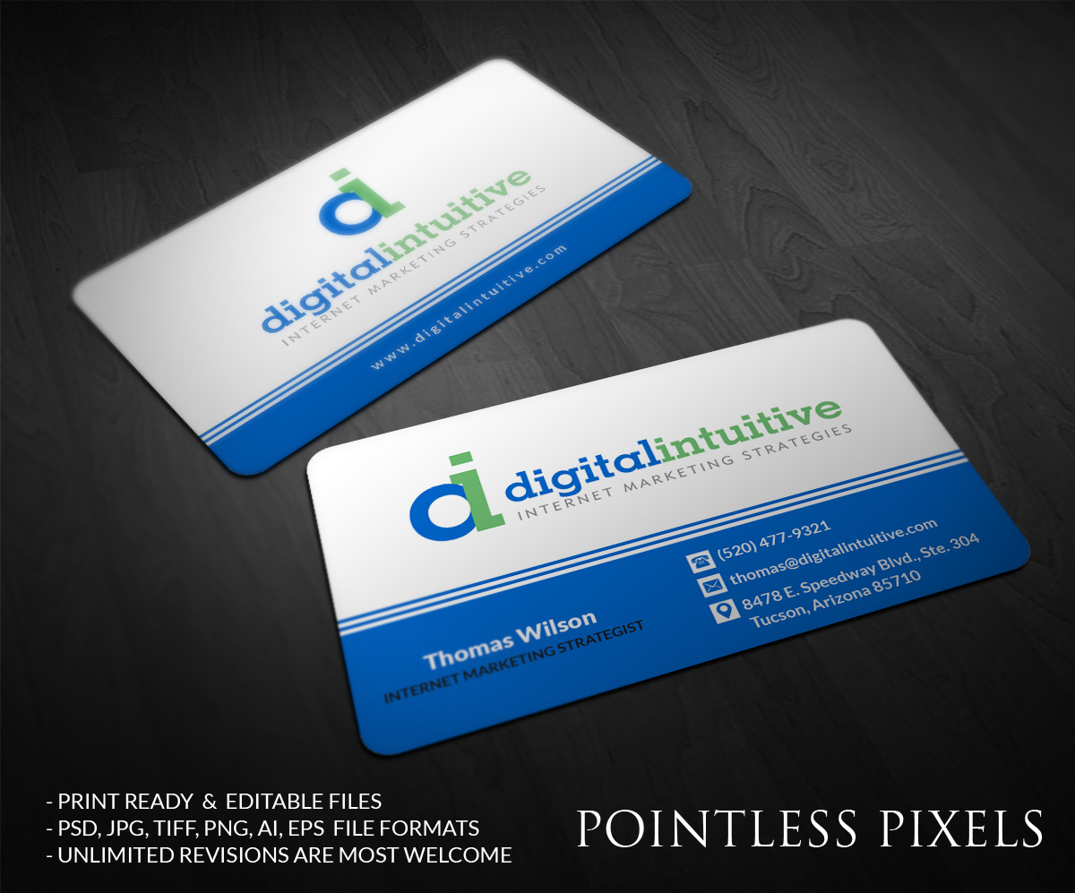 Card Design by Pointless Pixels India for Digital Intuitive LLC | Design #5057573