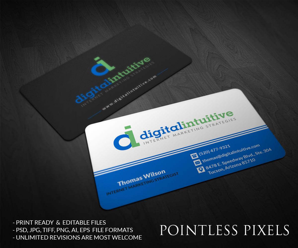 Card Design by Pointless Pixels India for Digital Intuitive LLC | Design #5057582