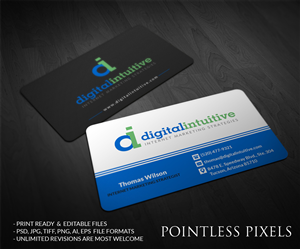 Card Design by Pointless Pixels India for Digital Intuitive LLC | Design: #5057582