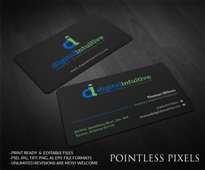 Card Design by Pointless Pixels India for Digital Intuitive LLC | Design: #5057712
