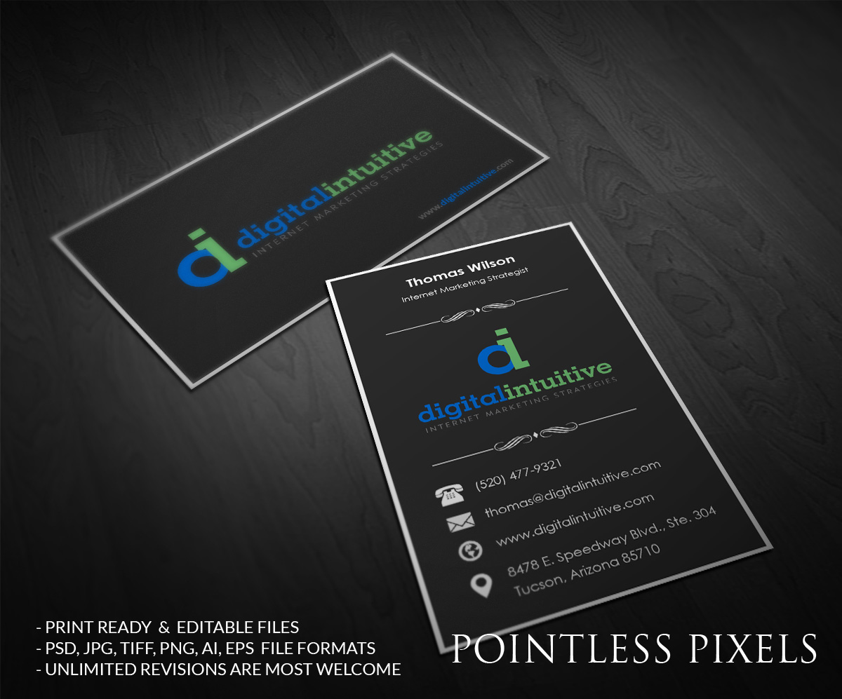 Card Design by Pointless Pixels India for Digital Intuitive LLC | Design #5059143