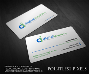 Card Design by Pointless Pixels India for Digital Intuitive LLC | Design: #5070807