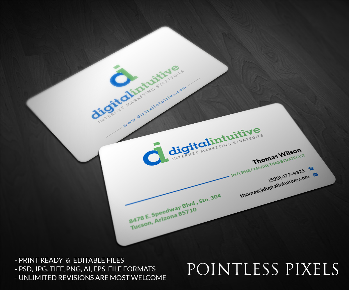 Card Design by Pointless Pixels India for Digital Intuitive LLC | Design #5070814