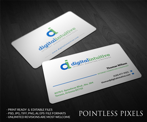 Card Design by Pointless Pixels India for Digital Intuitive LLC | Design: #5070814