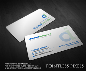 Card Design by Pointless Pixels India for Digital Intuitive LLC | Design: #5071133