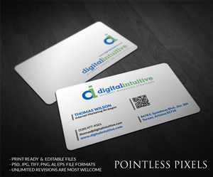 Card Design by Pointless Pixels India for Digital Intuitive LLC | Design: #5071146