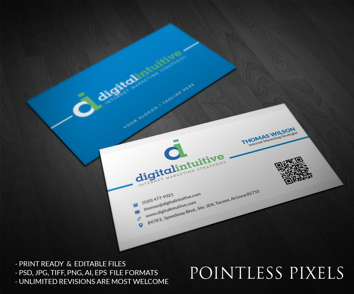 Card Design by Pointless Pixels India for Digital Intuitive LLC | Design #5071418