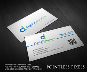 Card Design by Pointless Pixels India for Digital Intuitive LLC | Design: #5071425