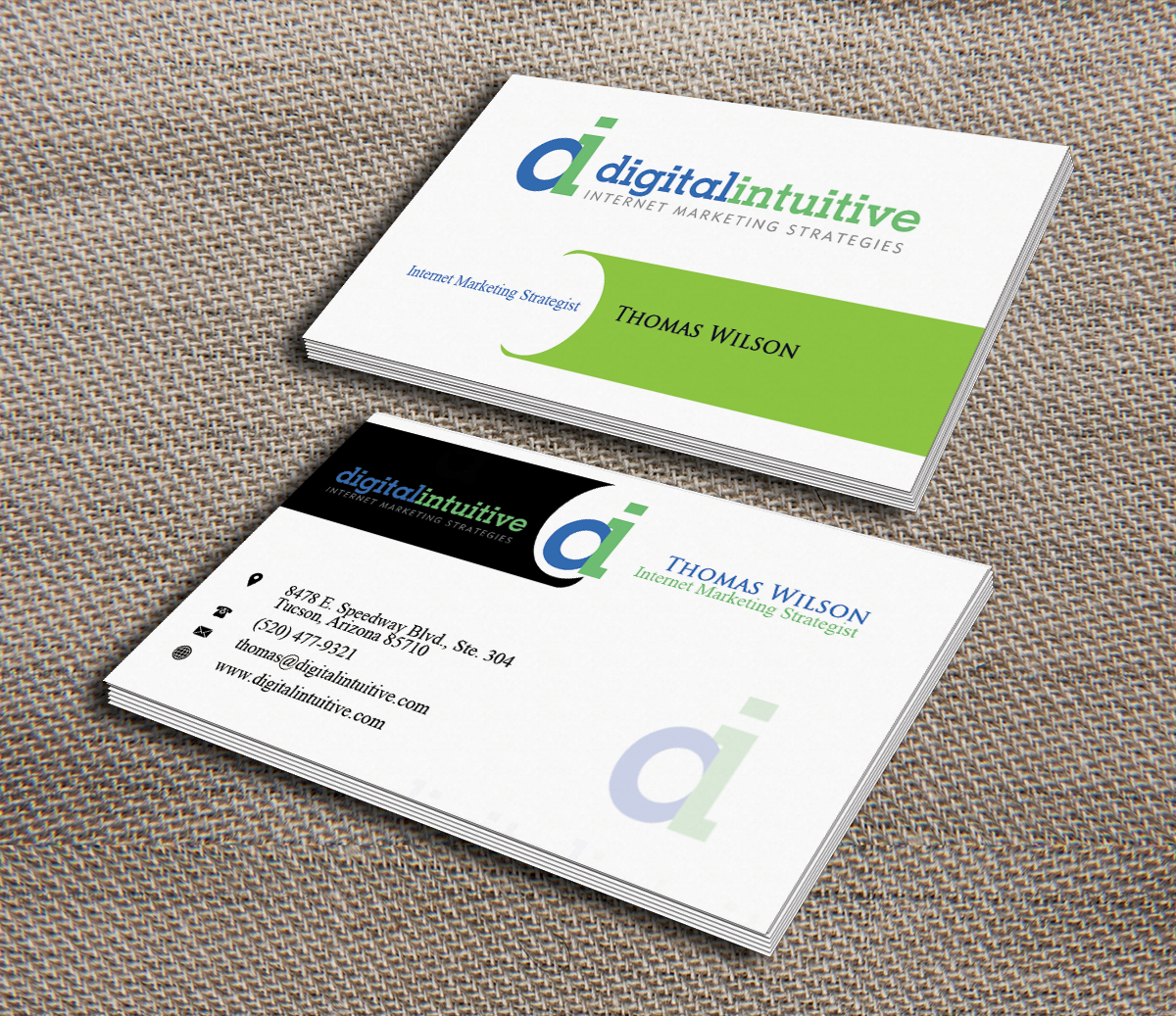 Card Design by Lanka Ama for Digital Intuitive LLC | Design #5059076