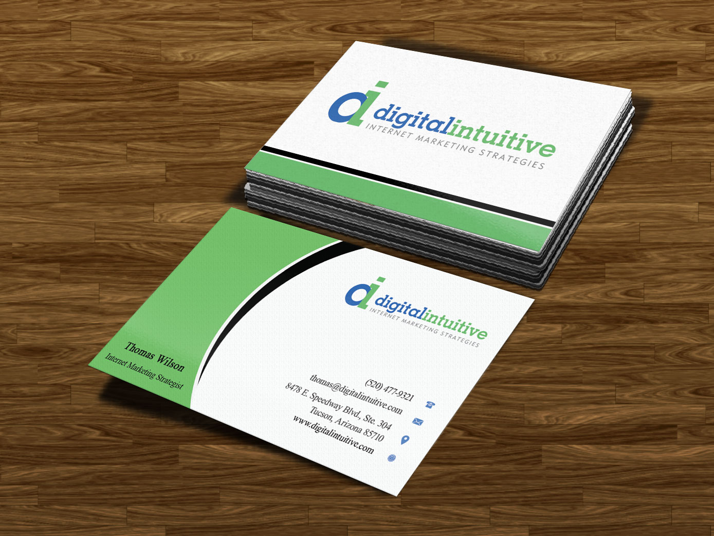 Card Design by Lanka Ama for Digital Intuitive LLC | Design #5059080