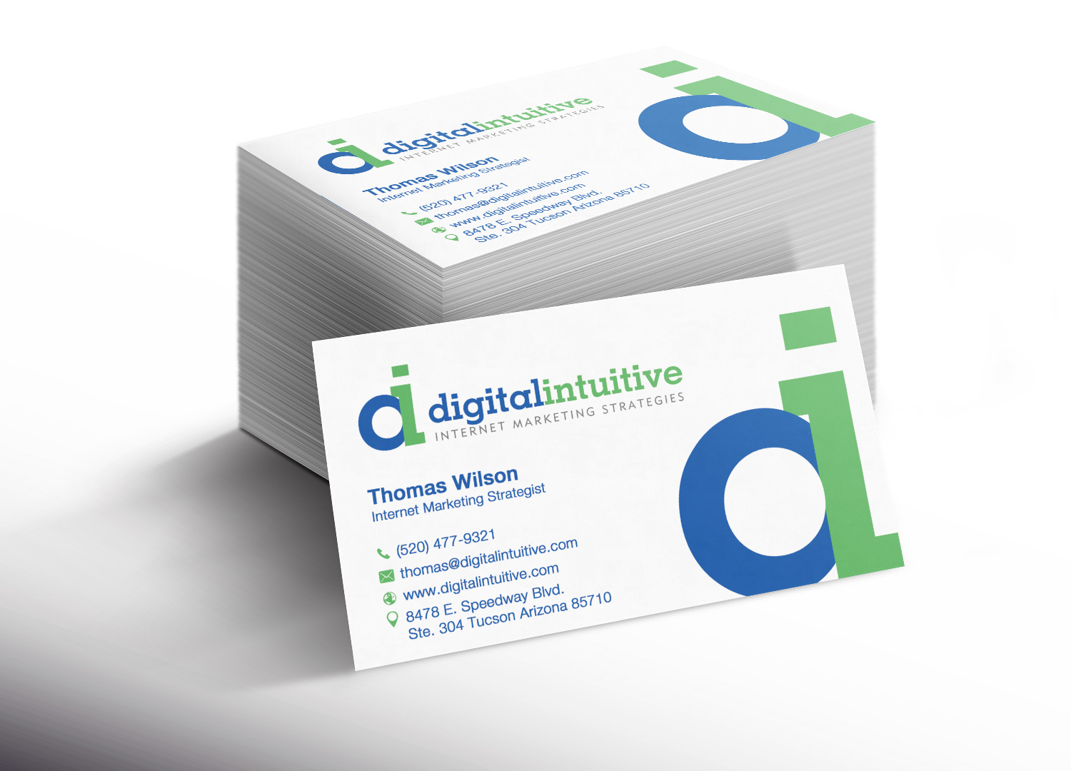 Diseño de Tarjeta por Lanka Ama para Digital Intuitive LLC | Diseño #5059082