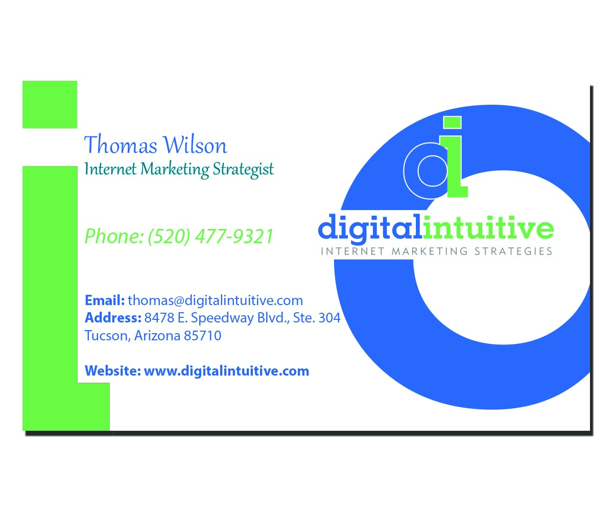 Card Design by atrashomar for Digital Intuitive LLC | Design #5110860